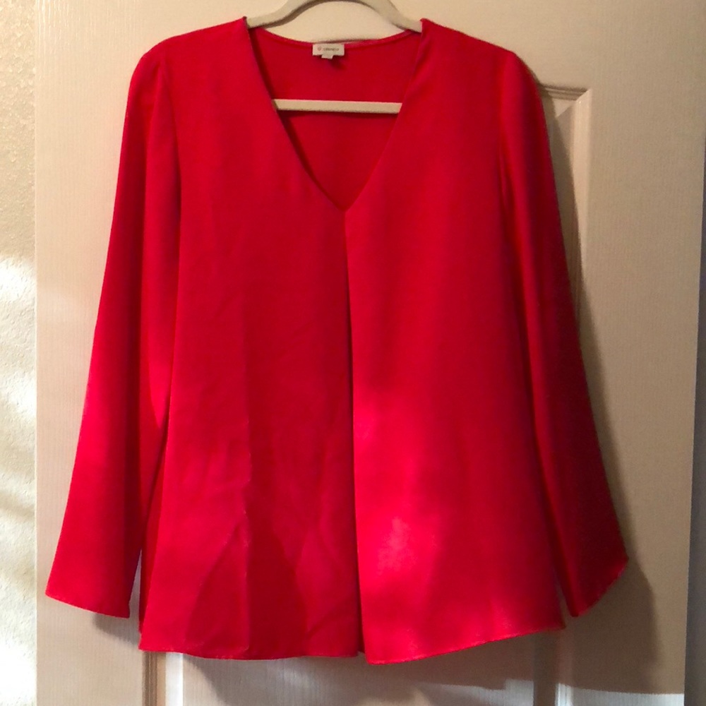 Red blouse